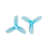 4 Pairs GEMFAN D2 3-blade 2 Inch PC Propeller 1.5mm Hole for DIY RC FPV Racing Drones