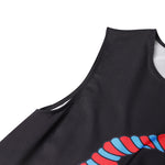 LinkMejor Ethnic Style Women's Dresses Holiday Summer Round Neck Sleeveless Printed Beach Sundress