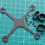 Mobula8 Spare Parts Accessories Reinforced Base Plate for Mobula8 RC FPV Racing Drone