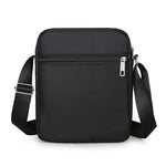 Men's Portable Business Casual Crossbody Bag Multi-compartment Lightweight Waterproof Nylon Shoulder Bag for Travel Daily Use