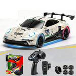 4DRC H6 RTR 1/43 2.4G 4WD Mini Drift RC Car with Gyro Full Proportional Remote Control Race LED Light High-Speed Motor On-Road Racing Desktop Vehicle Model Boys Gifts Toys