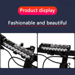 LinkMejor 5000Lm Super Brightness Bike Headlight 17 LED Lamp Bead Waterproof 4 Light Modes Type-C Fast Charge Aluminum Alloy Bicycle Front Light with Digital Display