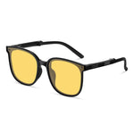 WT7901 Folding Polarized Sunglasses UV400 Protection Lightweight TR90 Frame Compact Travel Design Anti Scratch Lens Fashion Classic Sun Glasses