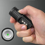 Lumintop GT NANO V5.0 1400LM EDC LED Flashlight with RGB UV Sidelight Come With 2pcs 10280 Battery USB TYPE-C Rechargeable Mini LED Torch Compact EDC Survival Tools