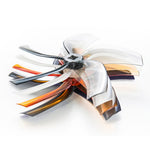 2Pairs Gemfan D90 3.5Inch 5-Blade Propeller 2mm Mounting Hole for FPV Racing RC Drone