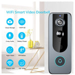 M20 1080P Tuya WiFi Video Doorbell 155° Wide Viewing Intelligent Night Vision 2-way Audio IP65 Waterproof APP Remote Monitoring HD Visual Door Bell Supports PIR 4000mAh Battery