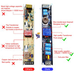 LinkMejor 12V 24V Transformer 100W LED Driver Power Supply Super Thin A/D Converter for LED Strip Light Bulb
