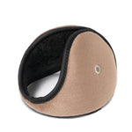 LinkMejor Winter Cycling Ear Warmers with Amplified Sound Thick Fleece Lined Windproof Cold Resistant for Riding Hiking Running