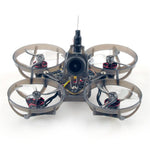 LinkMejor Mobula6 2024 V3 1S 65mm Ultra Light Micro FPV Whoop Drone ELRS BNF with CrazyG473 AIO 1200TVL Nano5 Camera