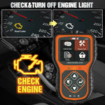 LinkMejor AS200 OBD2 Scanner Car Diagnostic Tool Engine Check Car OBD2 Scanner OBD2 Code Reader Check Engine Fault Data Stream Car Tools Car Diagnostic Tools