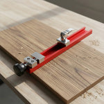 1pcs Adjustable Circular Saw Guide Rail Aluminum Alloy Cutting Track With Two-Way Locking Clamp One-Button Positioning Tool For Woodworking Engraving