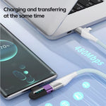 6A Type-C OTG Adapter 120W Fast Charging Digital Display USB-C to C Converter 480Mbps Data Transfer PD Compatible Aluminum Alloy for Phone Laptop Tablet