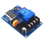 LinkMejor XH-M604 6-60V Battery Charger Control Module with Digital Full Charge Overcharge Protection Switch