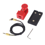 MK-05 Portable Mini Hand Keyer 3D-Printed Contact Gap Adjustable ABS Compact CW Morse Key with 3.5mm Audio Cable