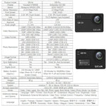 LinkMejor SJ8 PRO Action Camera Car DVR Anti-shake 1290P 4K Sports Camera WIFI Remote Control Waterproof Car DVR Camera