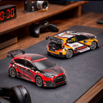 S819/S831 RTR 1/24 2.4G Mini RC Car Rally Truck LED Light Vehicle Desktop Toys Model Collection Gift For Boys