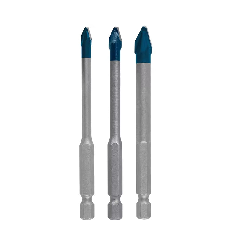 LinkMejor HEX-9 for BOSCH Hard Ceramic Drill Bit Set 5 -8 mm 90MM Long Lifetime 10x High Hardness Tool Accessory