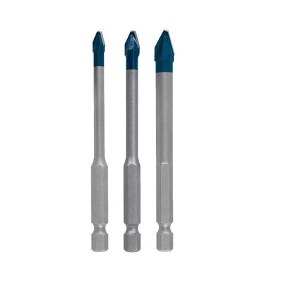LinkMejor HEX-9 for BOSCH Hard Ceramic Drill Bit Set 5 -8 mm 90MM Long Lifetime 10x High Hardness Tool Accessory