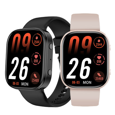 Y3 1.88-inch HD Screen bluetooth Call Heart Rate Blood Oxygen Monitor Sleep Monitoring Breathing Exercise Multi-sport Modes IP67 Waterproof Smart Watch