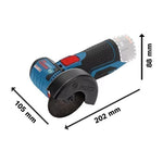 LinkMejor 12V-76 for Bosch Brushless Angle Grinder Cordless EC Motor High Speed 19,500RPM Cutting Disc 76mm Lithium Ion Power Versatile