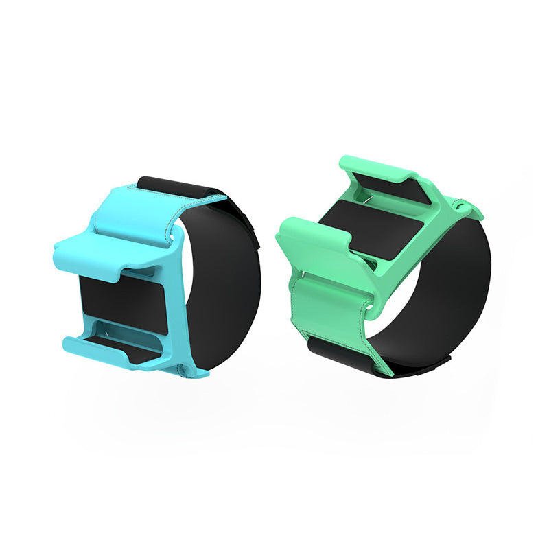 TNS-2126 1 Pair Game Sports Wrist Bands for Switch OLED Gamepad Elastic Adjustable Left and Right Handle Strap for NS Just Dance Game