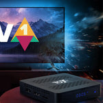[2+32G] Ugoos TOX5 Lite TV Box Amlogic S905X5M Quad-core Android 14.0 Dual WiFi bluetooth-compatible Gigabit LAN AV1 HDR Streaming Media Player Smart Home Set Top Box with LED Display
