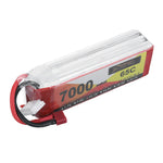 LinkMejor Power 11.1V 7000mAh 65C 3S LiPo Battery T Plug for RC Car