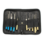 LinkMejor 18Pcs Dimple Lock Pick Tools Combination Door Openner Locksmith Tool