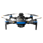 LinkMejor M6 WiFi FPV with LCD Screen Controller HD Dual Camera Servo Gimbal 360° Obstacle Avoidance LED Brushless Foldable RC Drone Quadcopter RTF