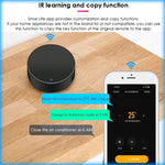 LinkMejor WiFi IR Smart Universal Remote Control For TV Air Conditioner, Compatible With Tuya Smart Life Alexa Google Home