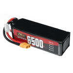LinkMejor 3S 11.1V 6500mAh 30C 72.15Wh LiPo Battery XT60 Plug for RC Car