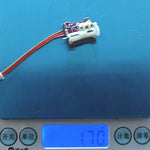 2pcs 1.7g Micro Digital Linear Servo 3.7V-5V 1mm JST Plug for 15g-40g Mini RC Airplane Model