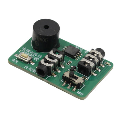 AL-345 Hand Key Oscillator Auto Key Trainer Adjustable Speed Controller Morse Code Practice HAM Radio Tool