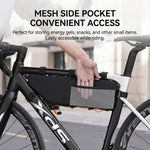LinkMejor 2.6L Bicycle Down Tube Bag Portable Waterproof Cycling Frame Bag MTB Road Bike Crossbeam Storage Pack for Outdoor Travel Cycling