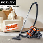 LinkMejor 3600W Corded Vacuum Cleaner Household Multifunctional Handheld Large Suction Mite Removal And Dust Removal
