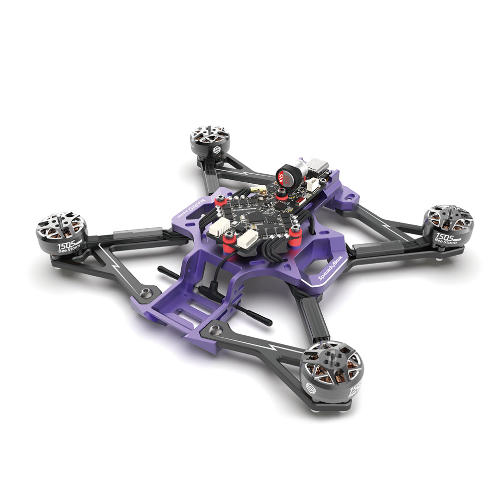 LinkMejor Mario Mini35 Pro 155mm 4S 3.5 Inch RC FPV Racing Drone NO VTX NO Camera Compatible with DJI O4 Pro Air Unit