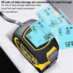 3 In 1 40M/60M Laser Tape Measure Rangefinder 5m Tape Ruler Infrared High-precision Intelligent Electronic Ruler Building Distance Meter