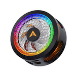 LinkMejor B3 Mobile Phone Cooler 25W Semiconductor Cooling Magnetic Clip 4 Levels Low Noise RGB Light Mobile Phone Radiator for PUBG Gaming Live Streaming