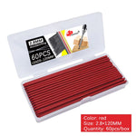 60 Pieces Carpenter Pencil Lead Refills 2.8mm Break Resistant Leads for Construction and Woodworking Pencils