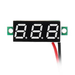 3Pcs Geekcreit® Green LED 0.28 Inch 2.6V-30V Mini Digital Volt Meter Voltage Tester Two Line Voltmeter