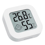 Indoor Digital LCD Thermometer Hygrometer Electronic Temperature Humidity Meter Sensor Gauge with Air Comfort Indicator for Home Office Bedroom Living Room Bathroom School