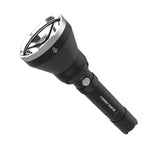 LinkMejor 1800lm 818m Multi-Color Long-Range Searching Flashlight With Powerful 5000mAh 21700 Battery for Night Observation Tactical Tasks Camping Lighting