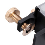 LinkMejor Aluminum Alloy 1:4 1:6 1:7 1:8 90° Dovetail Saw Guide Magnetic Joinery Cutting Guide Angle Saw Guide Woodworking Tool