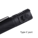Convoy S21E SST40 SFT40 519A LED Flashlight Linterna Type-C Rechargeable 21700 Battery LED Torch Flash Light High Power Camping Lamp Tactical Latarka Flashlight