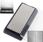 Double-Side Base Diamond Sharpening Stone Whetstone Grinding 400/600/1000/1200 Grit Sharpener