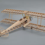 LinkMejor DH.82 Tiger Moth 1/12 750mm Wingspan Balsa Wood Micro RC Airplane KIT