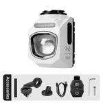 LinkMejor 1200LM Wireless Remote Bike Headlight Waterproof Cutoff Line Bicycle Front Light for MTB Road Bike Night Riding Safety
