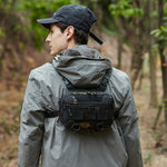 IPRee® Waterproof Molle Nylon Fishing Chest Bag, Men's Tactical Bags, Climbing and Camping Backpacks, Outdoor Travel Vest, Fanny Pack