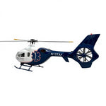 LinkMejor EC135 450 Class 2.4G 6CH GPS Stabilized Scale RC Helicopter RTF With X2 Flight Controller and Searchlight