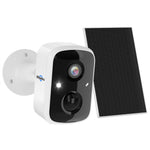 LinkMejor C90 4MP Solar WIFI IP Camera HD Video Night Full Color AI Motion Detect Two-Way Talk 100% Wireless with 1.6W Solar Panel Eseecloud App